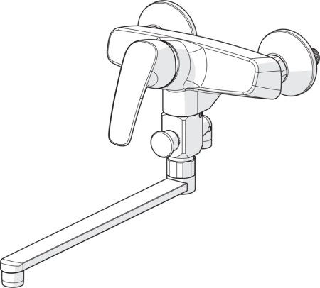 Смеситель Oras Safira 1073X универсальный 