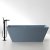 Ванна из искусственного камня Abber Berlin 170x75 AM9912G Серая без гидромассажа 