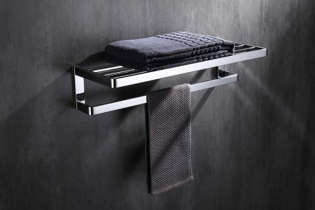 Полка для полотенец ABBER Westen AA1758 хром 