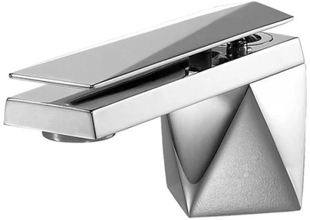 Смеситель для раковины Bravat DIAMOND F118102C-ENG, хром 