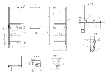 Инсталляция для унитаза Cersanit Leon New 