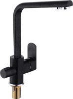 Смеситель Hansen H15084C для кухни черный