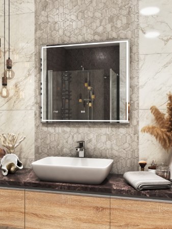 Зеркало VIGO Marta Luxe 800, 80 см 