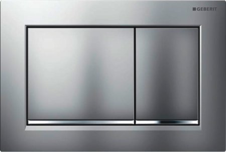 Кнопка смыва Geberit Omega 30 115.080.JQ.1 лакированная, матовый хром 