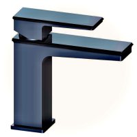 Смеситель Grocenberg GB2088BL для раковины чёрный матовый