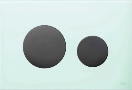 Кнопка смыва TECE Loop Modular 9240667 кнопка черная, стекло на выбор 
