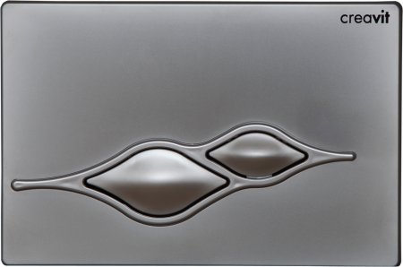 Кнопка смыва Creavit Ufo GP1003.00 хром матовый 