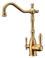 Смеситель для кухонной мойки Zorg Clean Water ZR 312 YF-33-BR