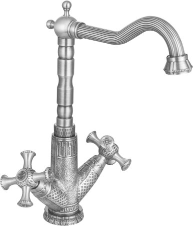 Смеситель Zorg Antic A 7006K-SL для кухонной мойки 