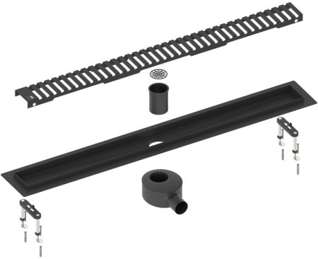 Душевой лоток TIMO Drain System DS230106/03, черный 