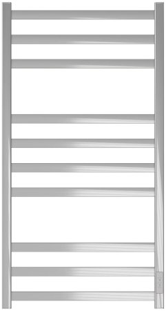 Полотенцесушитель электрический Point Меркурий PN83850 П10 500x1000, диммер справа, хром 