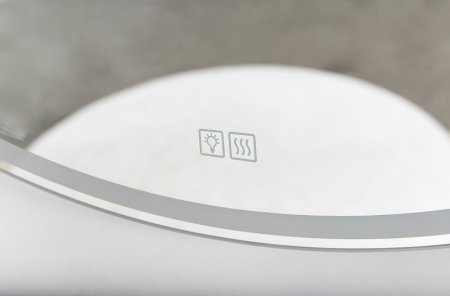 Зеркало BelBagno 100 SPC-RNG-1000-LED-TCH-WARM с подсветкой с подогревом с сенсорным выключателем 