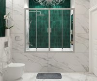 Шторка на ванну WasserKRAFT Lippe 45S02-170