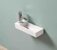 Раковина CeramaLux 9048FR накладная/подвесная