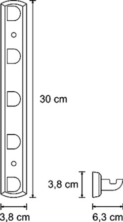 Крючок WasserKRAFT Kammel K-8375 