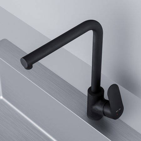 Смеситель для кухни AM.PM Like F8005022 Черный матовый 