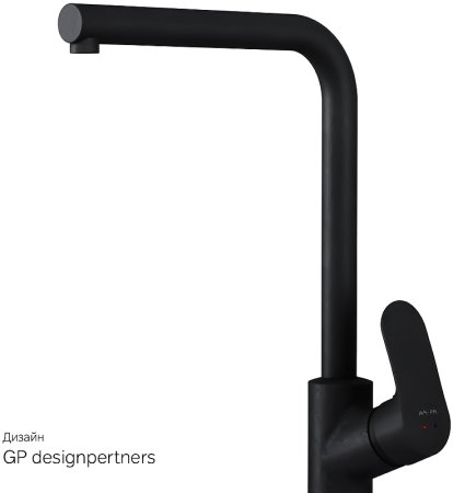 Смеситель для кухни AM.PM Like F8005022 Черный матовый 