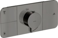 Термостат Axor One 45713330 для душа, полированный черный хром Термостат Axor One 45713330 для душа, полированный черный хром