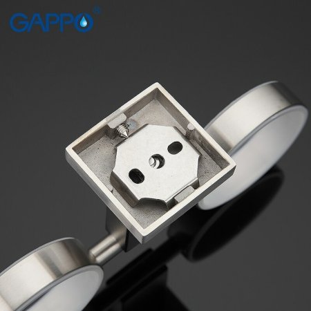 Стакан для зубных щеток Gappo G17 G1708 двойной Сатин 