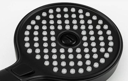 Смеситель для ванны Gappo G03-6 G3203-6 Черный матовый Хром 