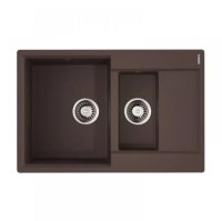 Мойка для кухни Omoikiri Daisen-78-2-DC 4993333 Тёмный шоколад