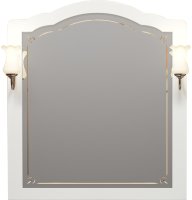 Зеркало Opadiris Лоренцо 100 Z0000008465 Белое матовое