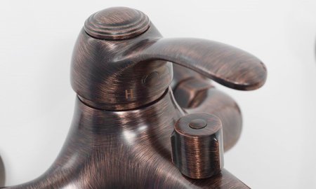 Смеситель WasserKRAFT Isar 1301 для ванны с душем, темная бронза 