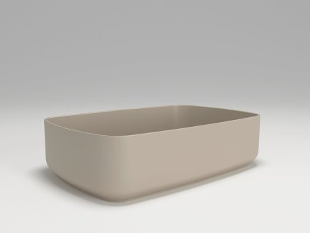 Раковина-чаша Plumberia Selection NOVE SOFT CT 48x12.5x32 Creta 