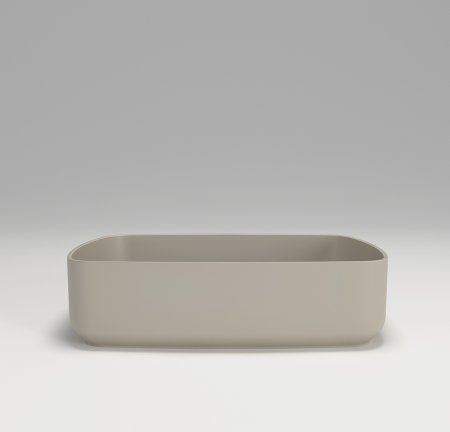 Раковина-чаша Plumberia Selection NOVE SOFT CT 48x12.5x32 Creta 