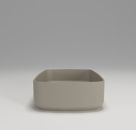 Раковина-чаша Plumberia Selection NOVE SOFT CT 48x12.5x32 Creta 