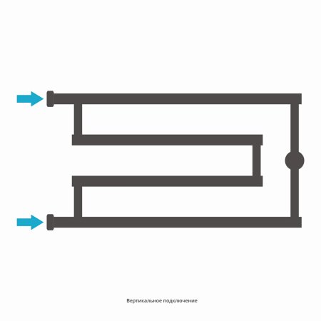 Полотенцесушитель водяной Сунержа High-tech G 32x65 