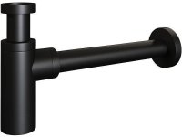 Сифон для раковины CeramaLux С-058MB Черный матовый