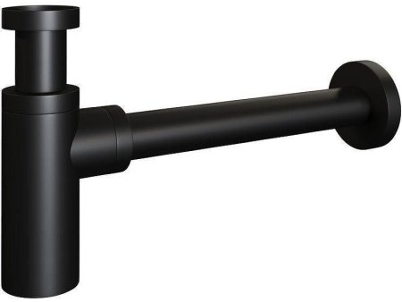 Сифон для раковины CeramaLux С-058MB Черный матовый 