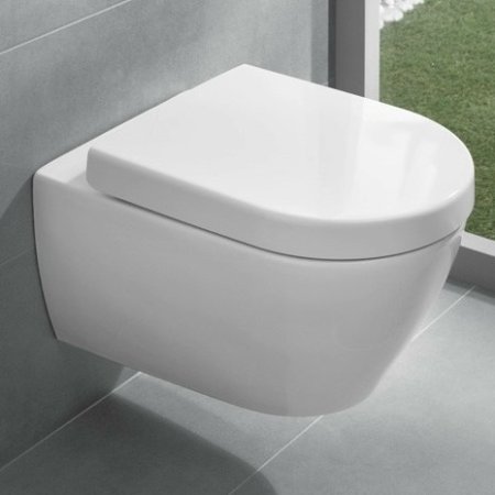 Унитаз подвесной Villeroy & Boch Subway 2.0 5614R0R1 альпийский белый 