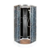 Душевая кабина Deto BМ1510 стандартная BLACK Душевая кабина Deto BМ1510 стандартная BLACK