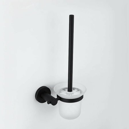 Ершик для унитаза Frap F302 F30210 Черный матовый 