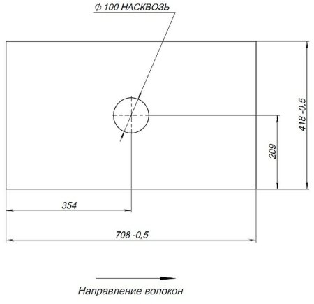 Столешница под раковину Allen Brau Liberty 75 1.33007.DG-S Пепел структ 