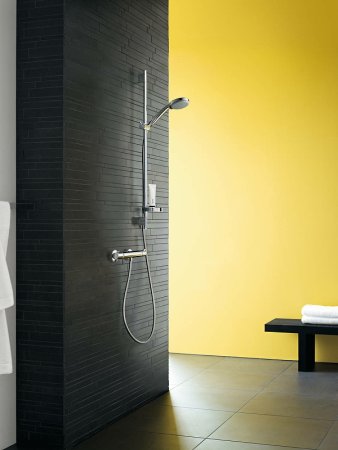 Смеситель для душа Hansgrohe Ecostat Comfort 13116000 с термостатом Хром 