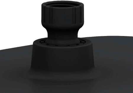 Верхний душ Damixa Apollo 947050300 Черный матовый 