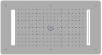 Верхний душ RGW Shower Panels SP-72 21140272-01 Хром