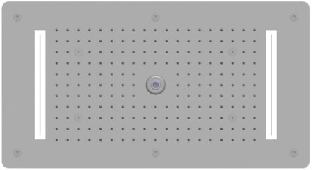Верхний душ RGW Shower Panels SP-72 21140272-01 Хром 
