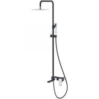 Душевая система Boheme Q 148-BCR.2 Черная Хром