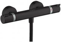 Смеситель для душа Hansgrohe Ecostat Comfort 13116670 с термостатом Черный матовый