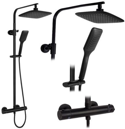 Душевая система 250х170 мм Rea Tom REA-P7101 