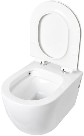 Унитаз Creto Logan L1 1001-001-L1W подвесной Белый с сиденьем Микролифт 