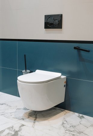 Унитаз Creto Logan L1 1001-001-L1W подвесной Белый с сиденьем Микролифт 