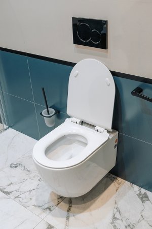 Унитаз Creto Logan L1 1001-001-L1W подвесной Белый с сиденьем Микролифт 