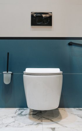 Унитаз Creto Logan L1 1001-001-L1W подвесной Белый с сиденьем Микролифт 