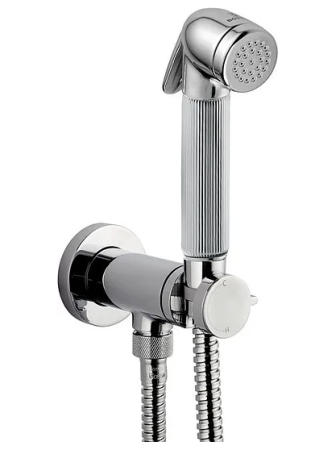 Гигиенический душ Bossini Nikita Mixer Set E37008B со смесителем 