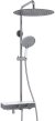 Душевая система WasserKRAFT A113.117.059.CH Thermo с термостатом Хром Белая 